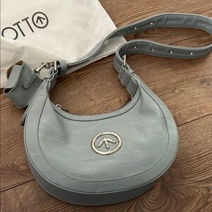 OTTO Elegant Gray Shoulder Bag